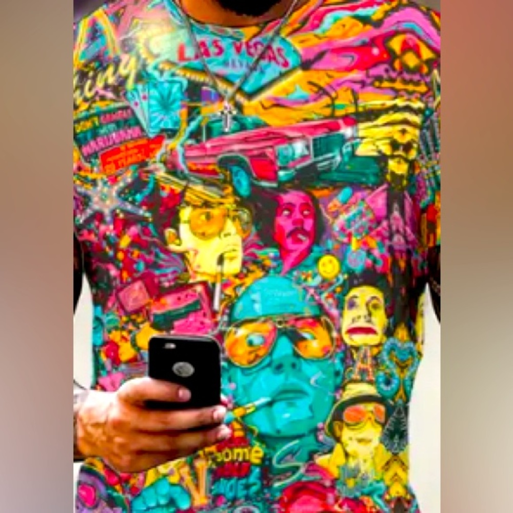 Iconic movie pop art shirt 2xl